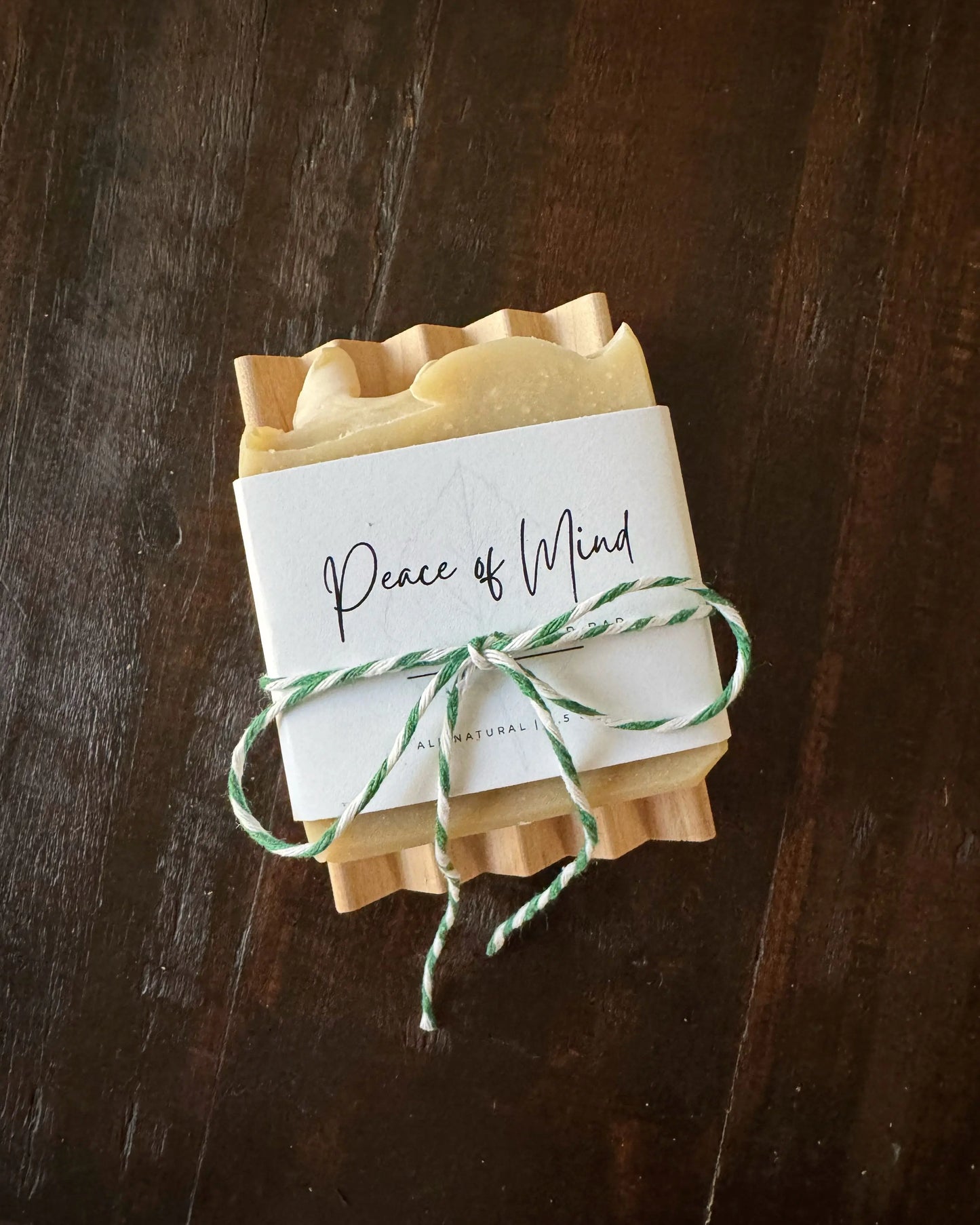 Peace of Mind Birch and Bridle Soap Bar
