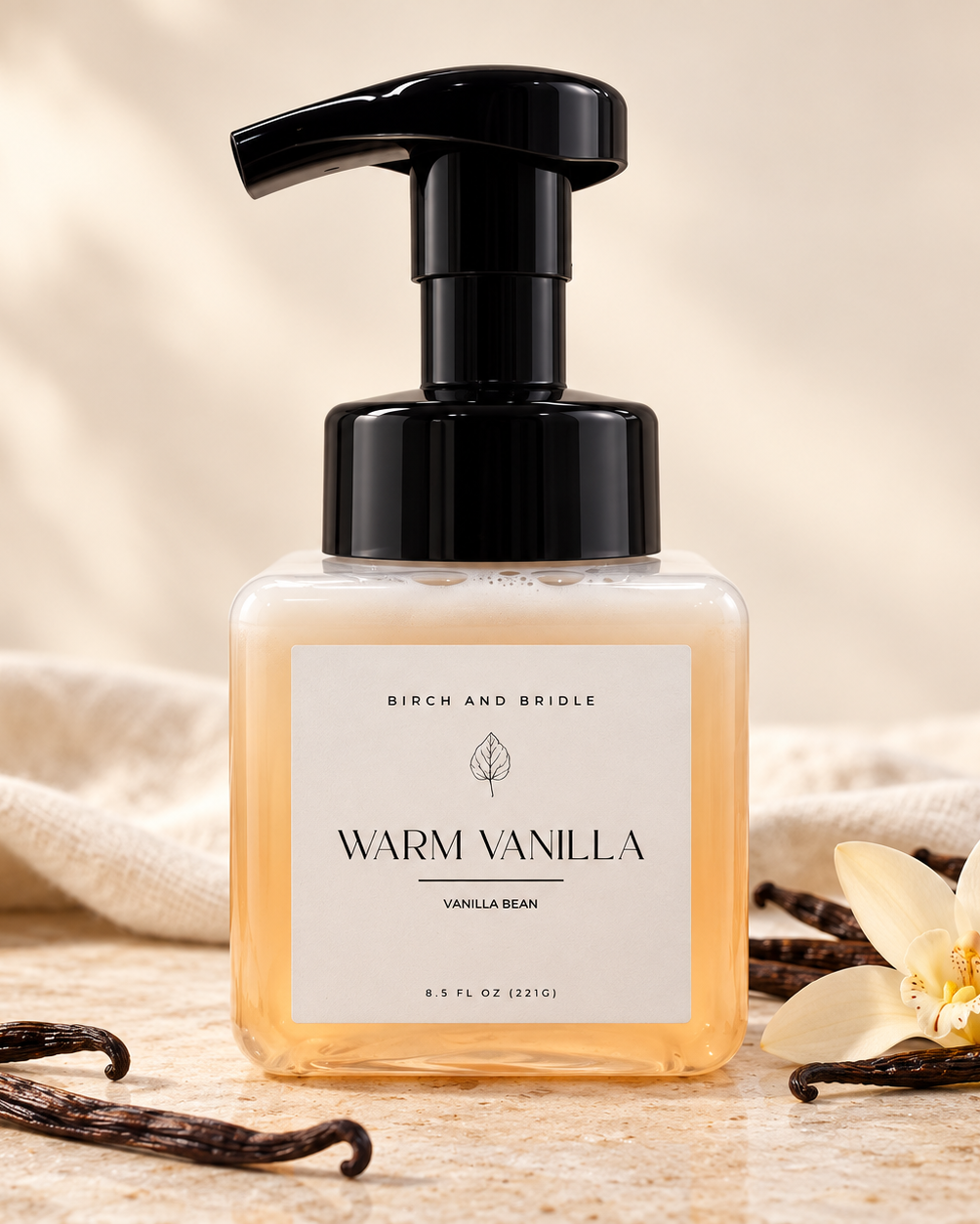 Foaming Hand Soap Birch and Bridle Soap Bar