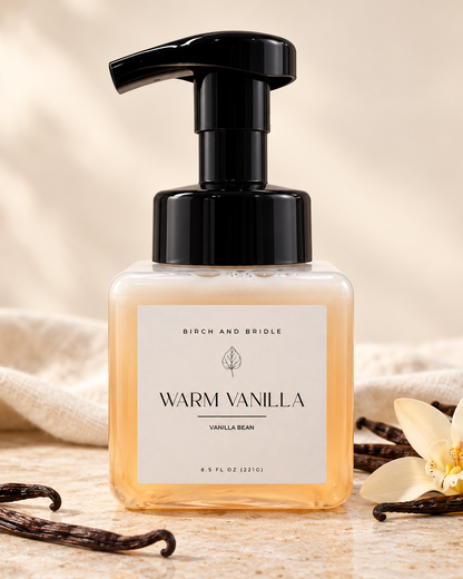 Foaming Hand Soap Birch and Bridle Soap Bar