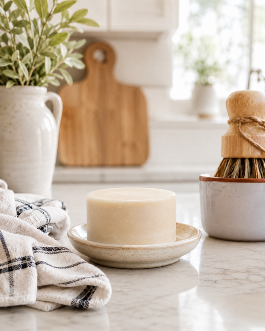 Solid Dish Soap Refill Birch and Bridle Soap Bar