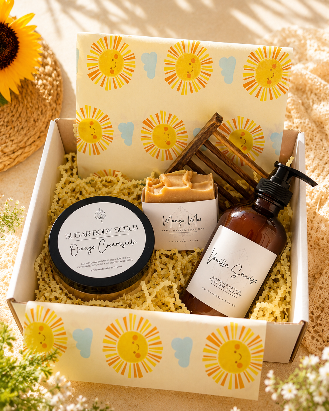 Sunshine & Citrus Gift Bundle Birch and Bridle Soap Bar