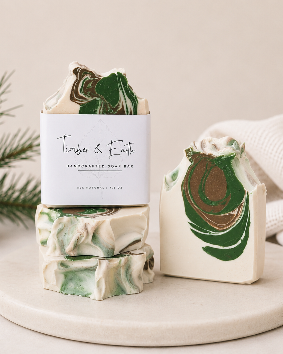 Timber & Earth Birch and Bridle Soap Bar