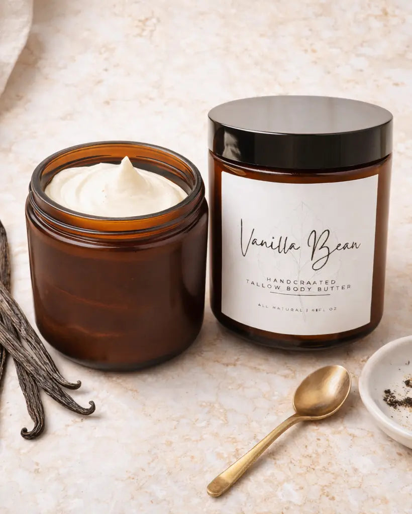 Vanilla Bean Body Butter Birch and Bridle Soap Bar