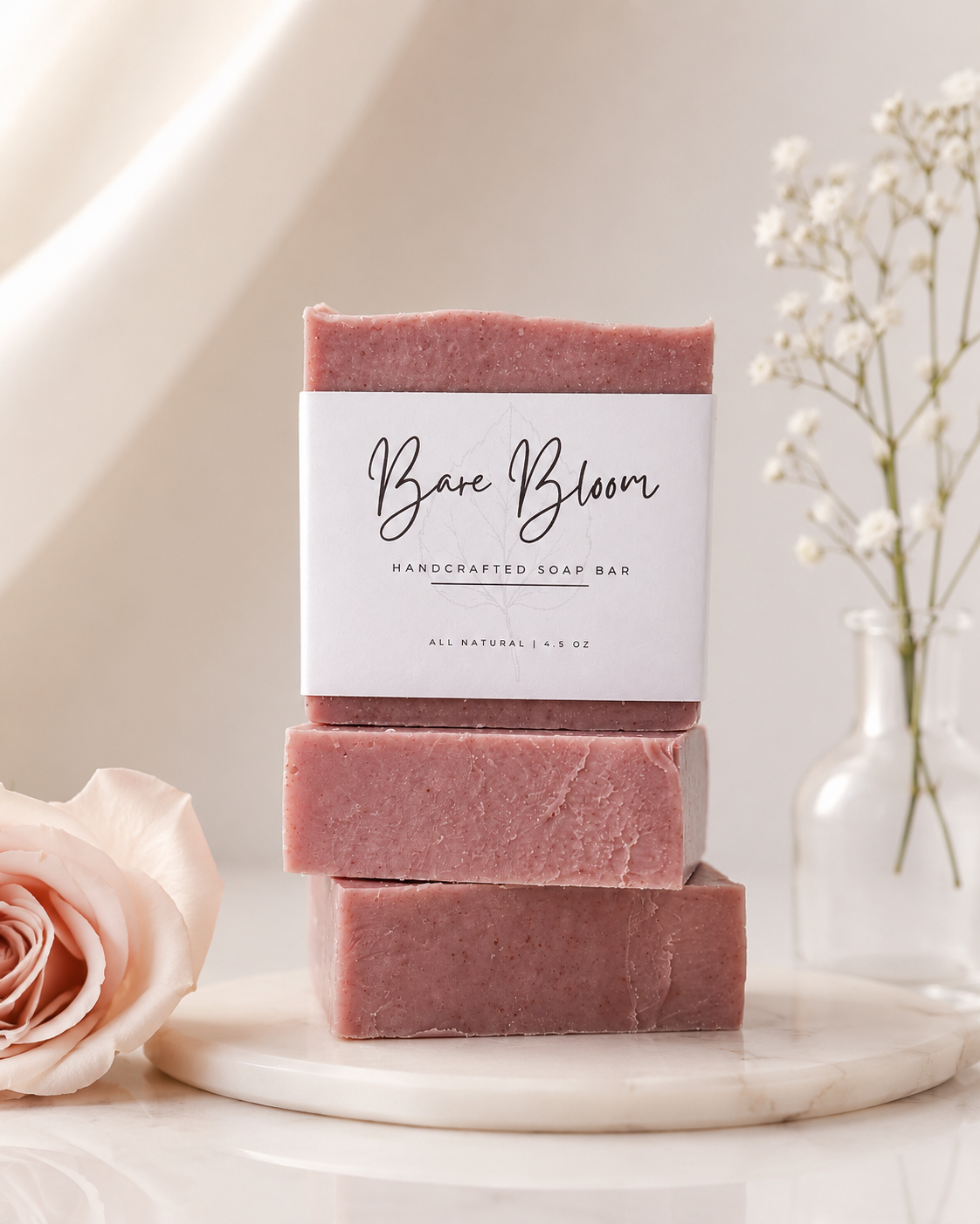 Bare Bloom Birch and Bridle Soap Bar