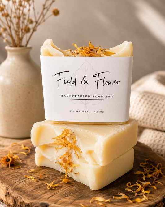 Field & Flower Birch and Bridle Soap Bar