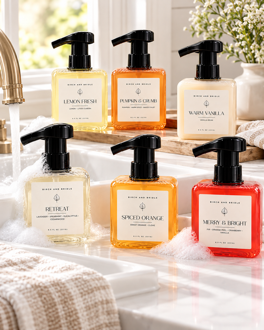 Foaming Hand Soap Birch and Bridle Soap Bar