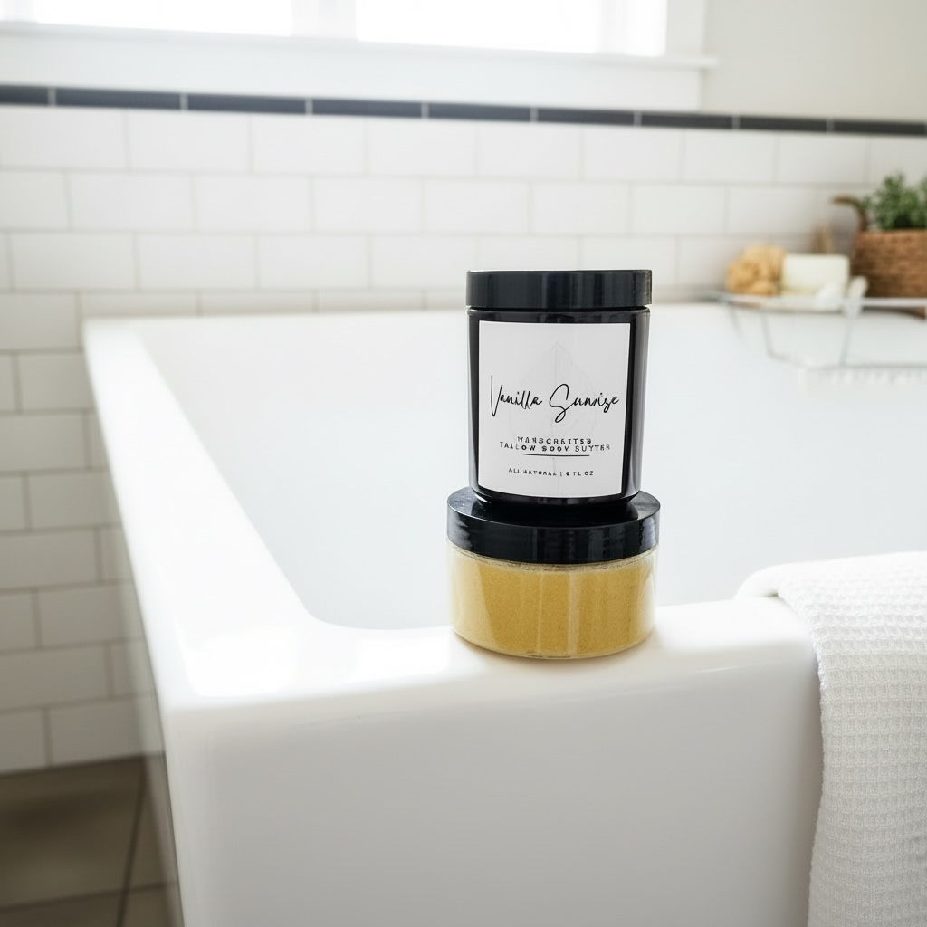Warm Citrus Duo Birch and Bridle Soap Bar