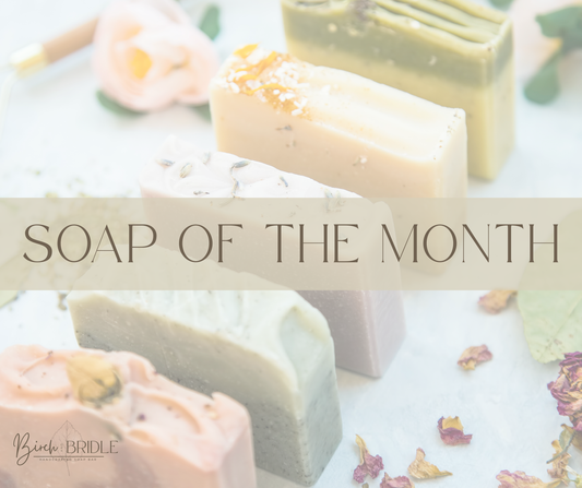 Soap of the Month Birch and Bridle Soap Bar